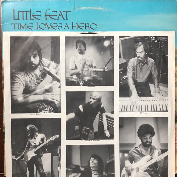 Little Feat Time Loves A Hero Vinyl Lp '77 - Picture 7 of 7